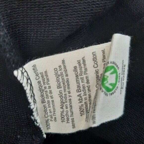 ETHOS \ Paris Blazer Jacket Organic Cotton Black Sz M - Picture 11 of 11